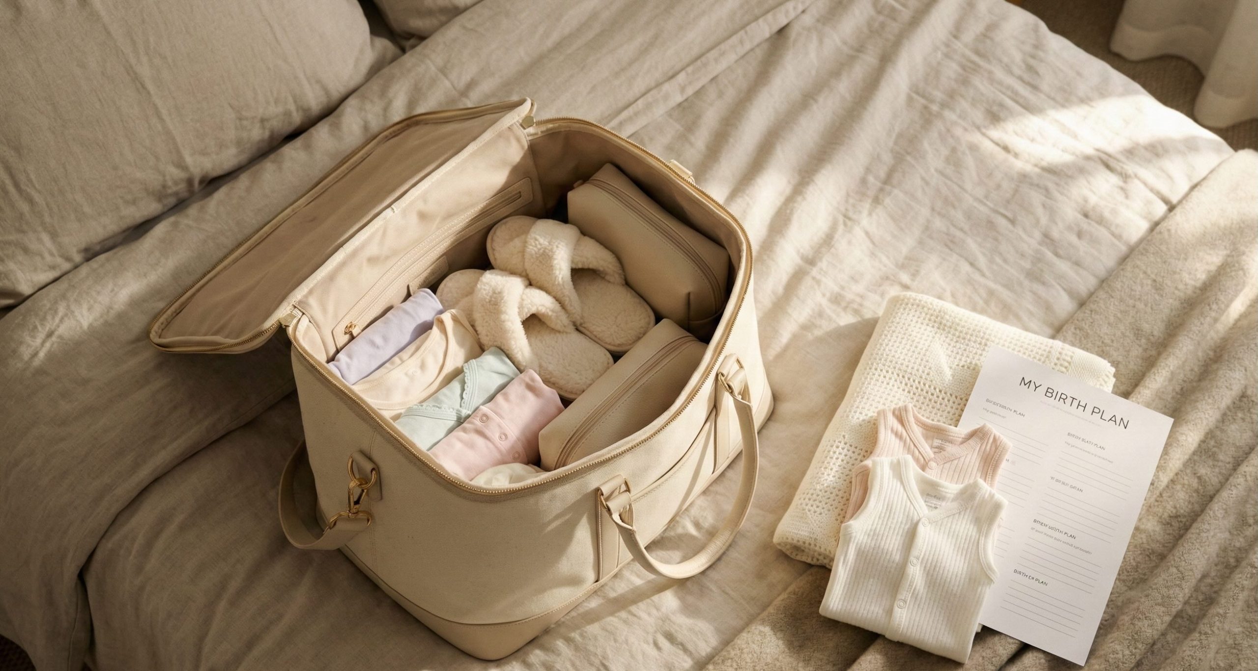 The only hospital bag checklist you’ll need as a new mum
